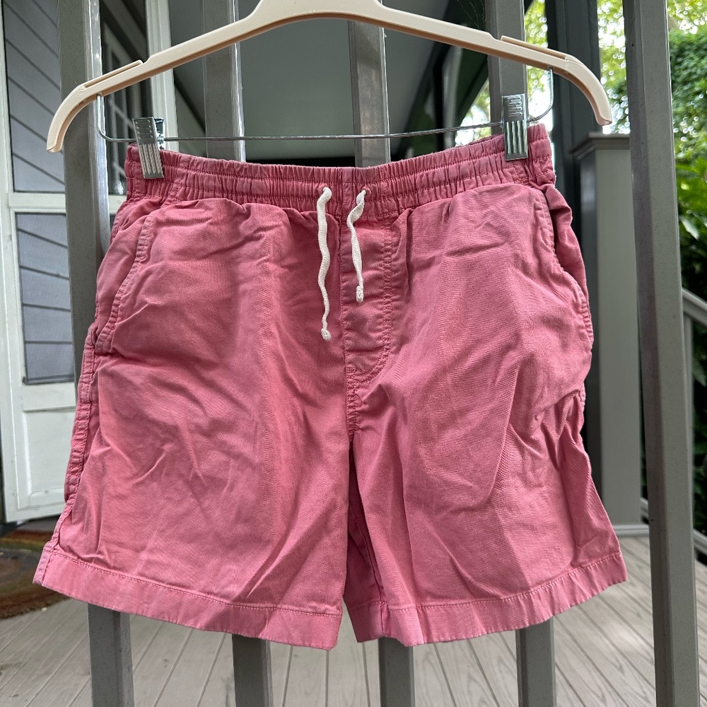 J Crew Salmon Dock Shorts size S